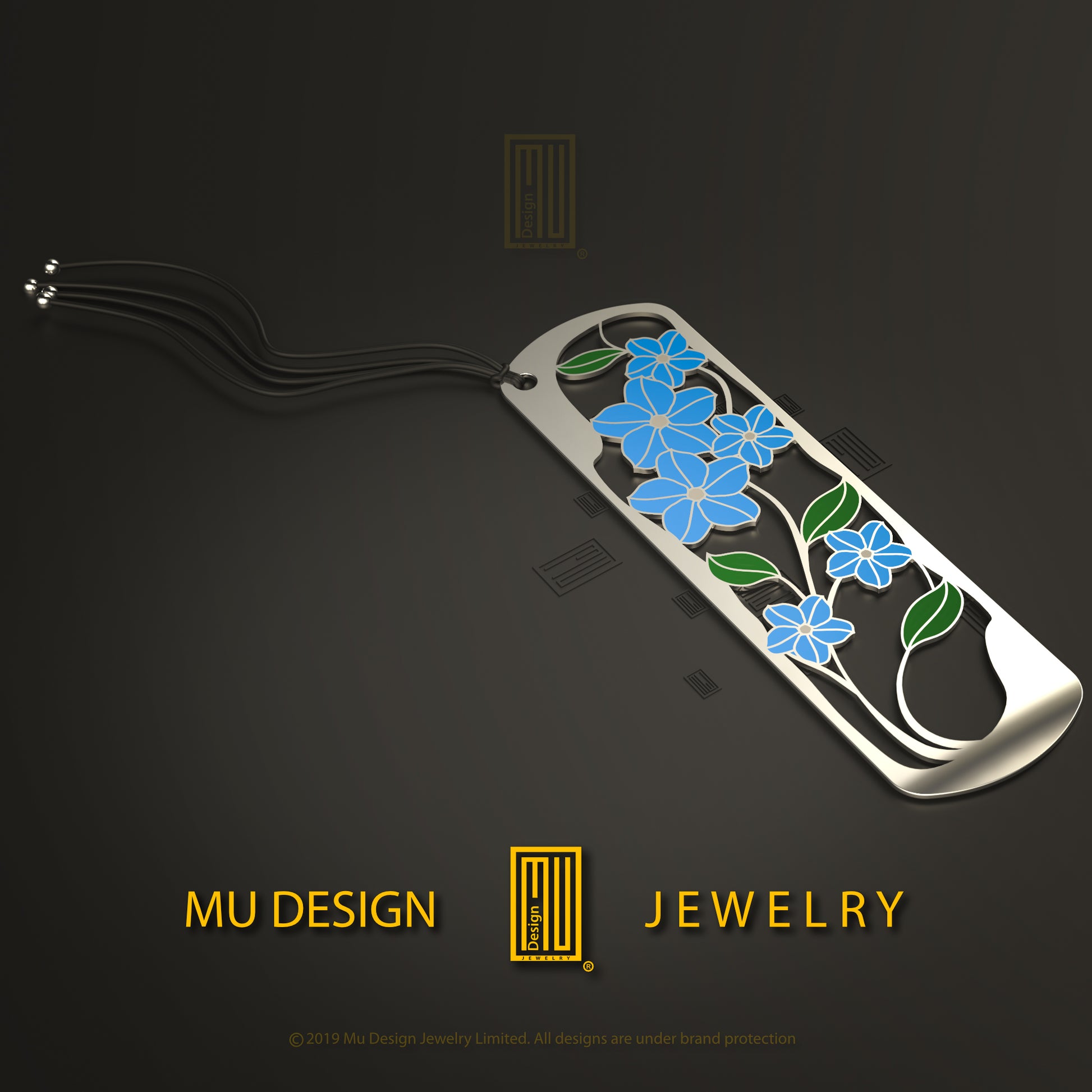 a cell phone with a flower design on it