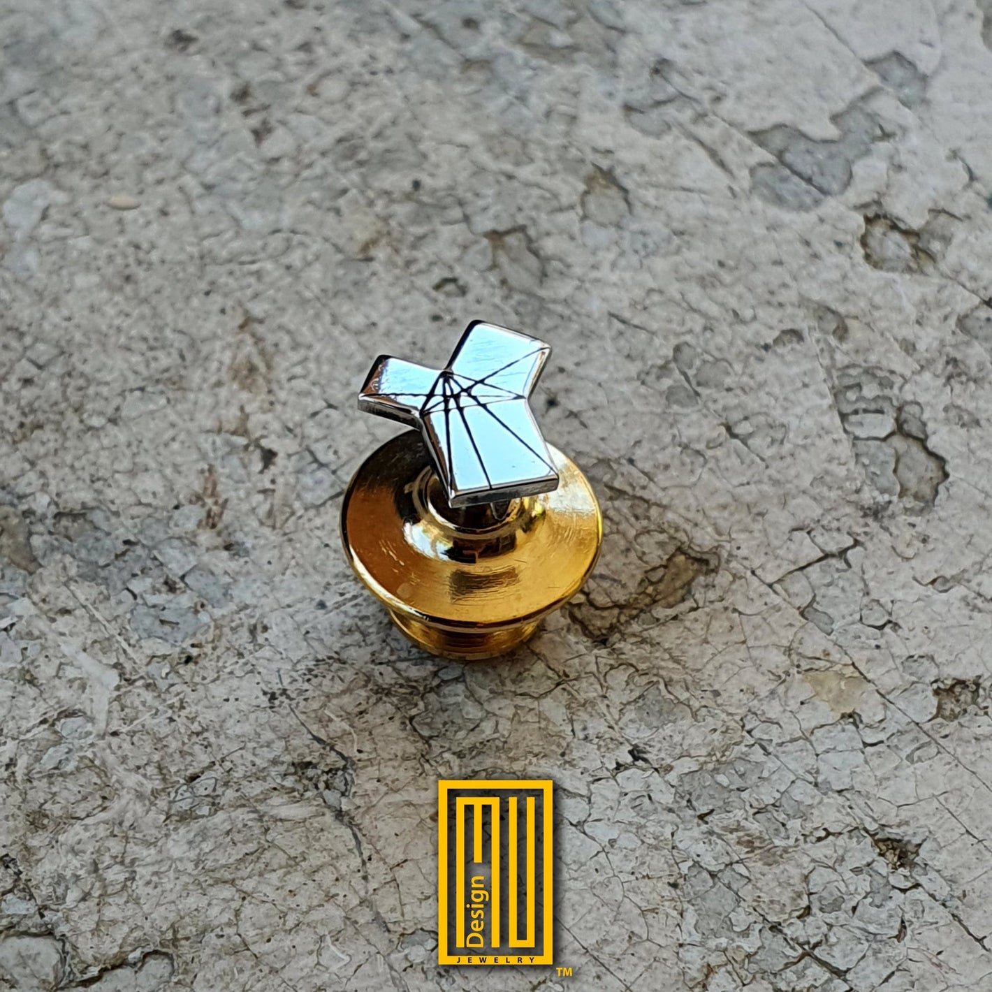 Past Master Lapel Pin Sterling Silver