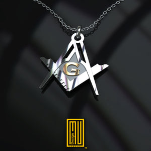Master Mason Pendant With "G" or "All seeing Eye"