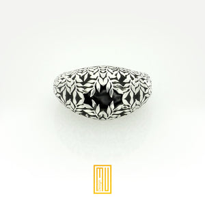 Acacia Dome Ring 925K Sterling Silver