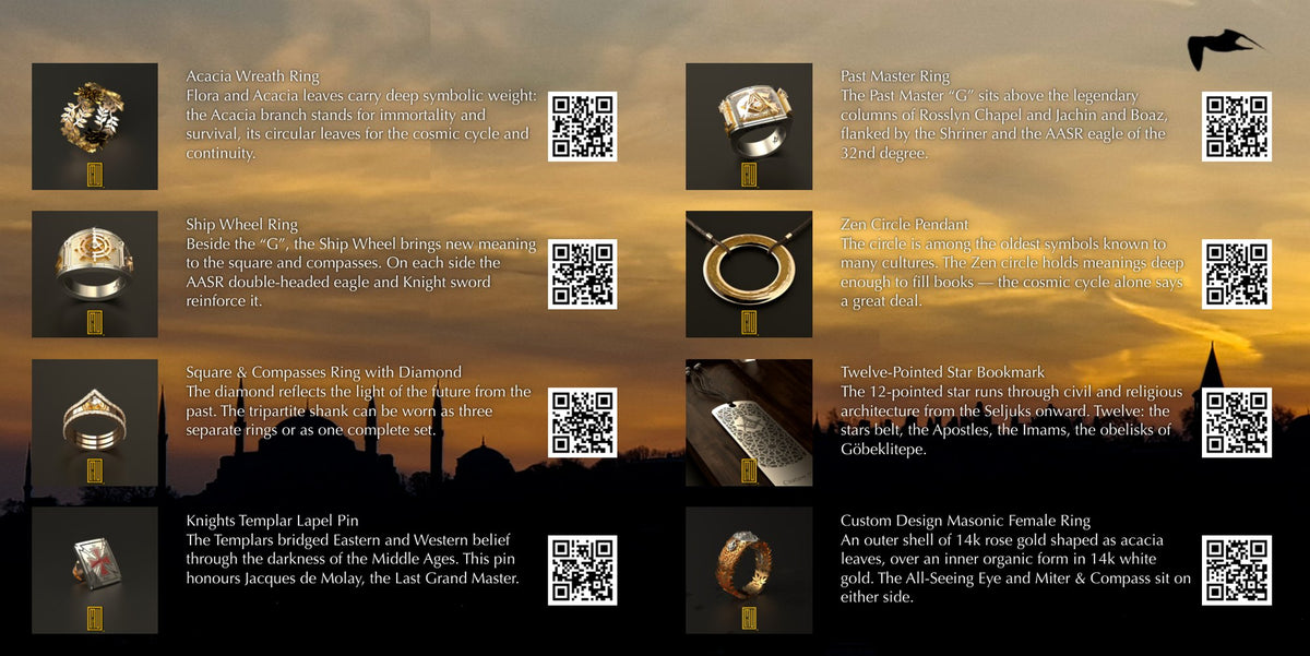 Mu Design Jewelry brochure, inside