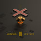 St Andrew's Cross Lapel Pin