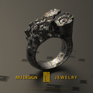 Reef Coral Ring