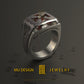 Custom design Knights of Templar ring