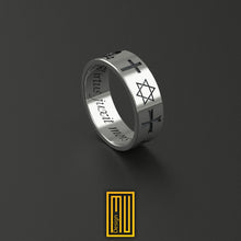 Silver body engraving Civil War Old Masonic Symbols