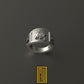 Band Style Ring With Skull On S&C