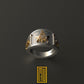 Band Style Ring With Skull On S&C