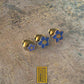 Forget Me not Lapel Pin with Enamel