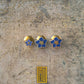 Forget Me not Lapel Pin with Enamel