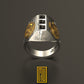 Ring with Lion of Golden Judah with Square and Compasses