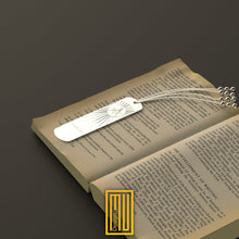 Masonic Bookmark 925K Sterling Silver - Handmade Accessory - Masonic Gift