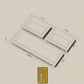 Masonic Desktop Accessories Iroko Wood and Sterling Silver