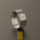 Ring with Masonic Tiles