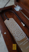Sterling Silver Bookmark with Wooden Box - Freemason, Handmade Jewelry