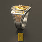 Past Master Ring With Roslyn Chapel's Pillars