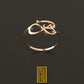 Custom Letter Ring with 14k Gold