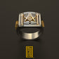 Ring With S&C and Silver Fern