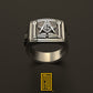 Ring With S&C and Silver Fern