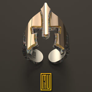 Spartan Helmet Ring