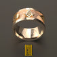 Ring with Masonic Tools