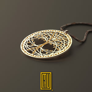 The Tree of Life Pendant  Sterling Silver