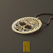 The Tree of Life Pendant 925K Sterling Silver - Handmade Jewelry, Masonic Design