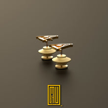 Past Master Lapel Pin 18k, 14k Gold or 925k Solid Silver - Masonic Design, Handmade Jewelry, Mystic Gift