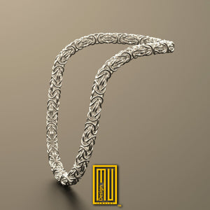 King Style Chain 925K Sterling Silver