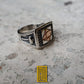 Ring for Past Master with Gold Sign