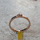 Triple Ring with Square and Compasses