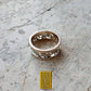 Ring with Acacia Symbols 18k White gold and Rose Gold