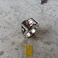 Ring for Past Master with Gold Sign