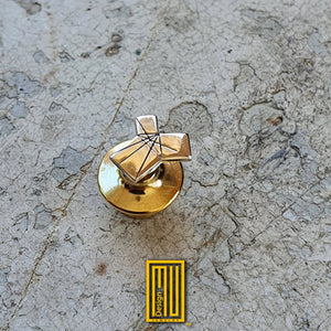 Past Master Lapel Pin Sterling Silver
