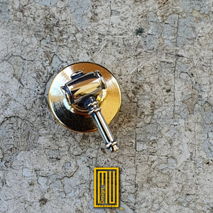 Masonic Gavel Lapel Pin Sterling Silver