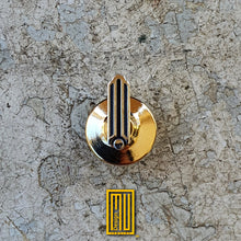 Masonic Plumb Lapel Pin 925k Sterling Silver - Handmade Men's Jewelry, Masonic Design and Aesthetic Gift