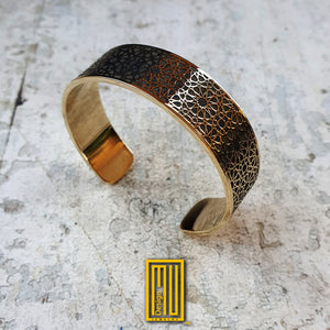 Bracelet with the Ancient Dodecagon Star - 925K Sterling Silver, Custom Design Bracelet, Unisex, Unique Gift