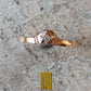 Triple Ring with Square and Compasses