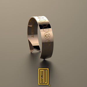 Masonic Bracelet with Lodge Officer Symbols
