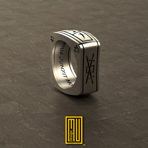 Scottish Rite Silver Ring