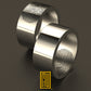 Gold Fingerprint Ring for Couples
