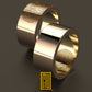 Gold Fingerprint Ring for Couples