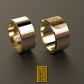Gold Fingerprint Ring for Couples