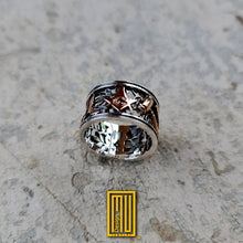 Masonic Ring S&C With "G" - Handmade Men's Jewelry