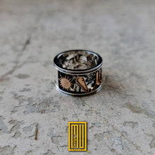 Masonic Ring S&C With "G" - Handmade Men's Jewelry