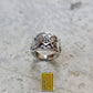 Ring With Masonic Tiles, Gold, Bronze or Silver Tools