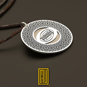 Pendant with Personalized Text