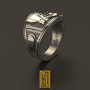 Louisiana State Sign Ring