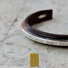 Masonic Bracelet 925k Sterling Silver with Emerald - Handmade Jewelry, Personalized Bracelet, Unique Gift