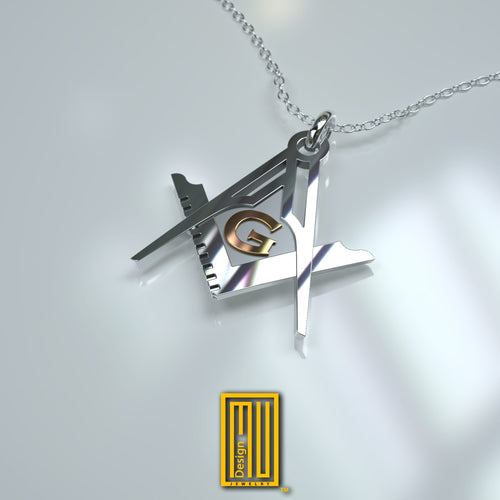 Master Mason Pendant With 