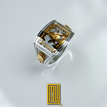 Ring with Golden Tools